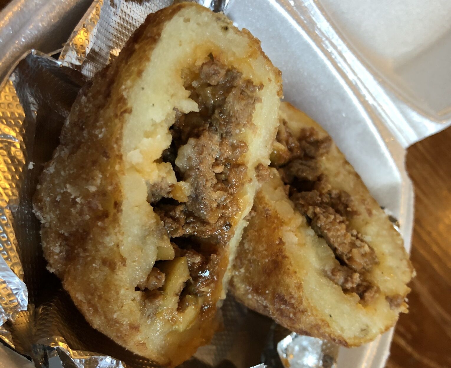 Relleno de Papas Kiosko Latino